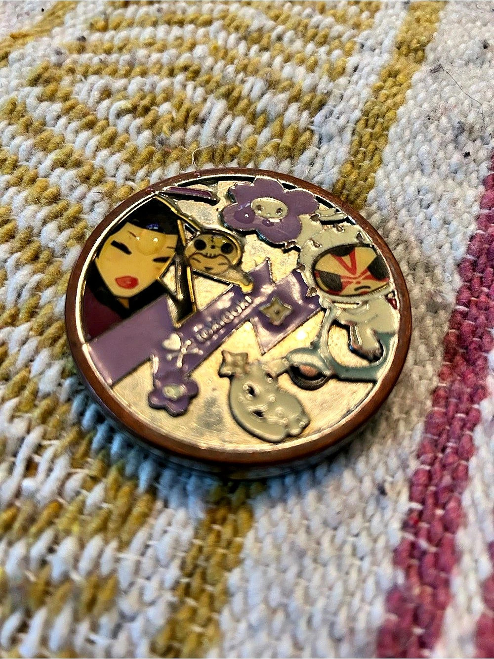 tokidoki x Sephora 24 Karat Compact Mirror Decorative Compact Mirror Multi One
